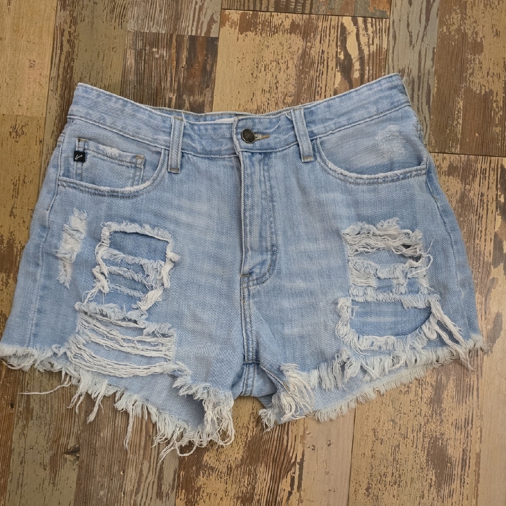 Kancan Denim Blue Jean Shorts Womens Size 9/28